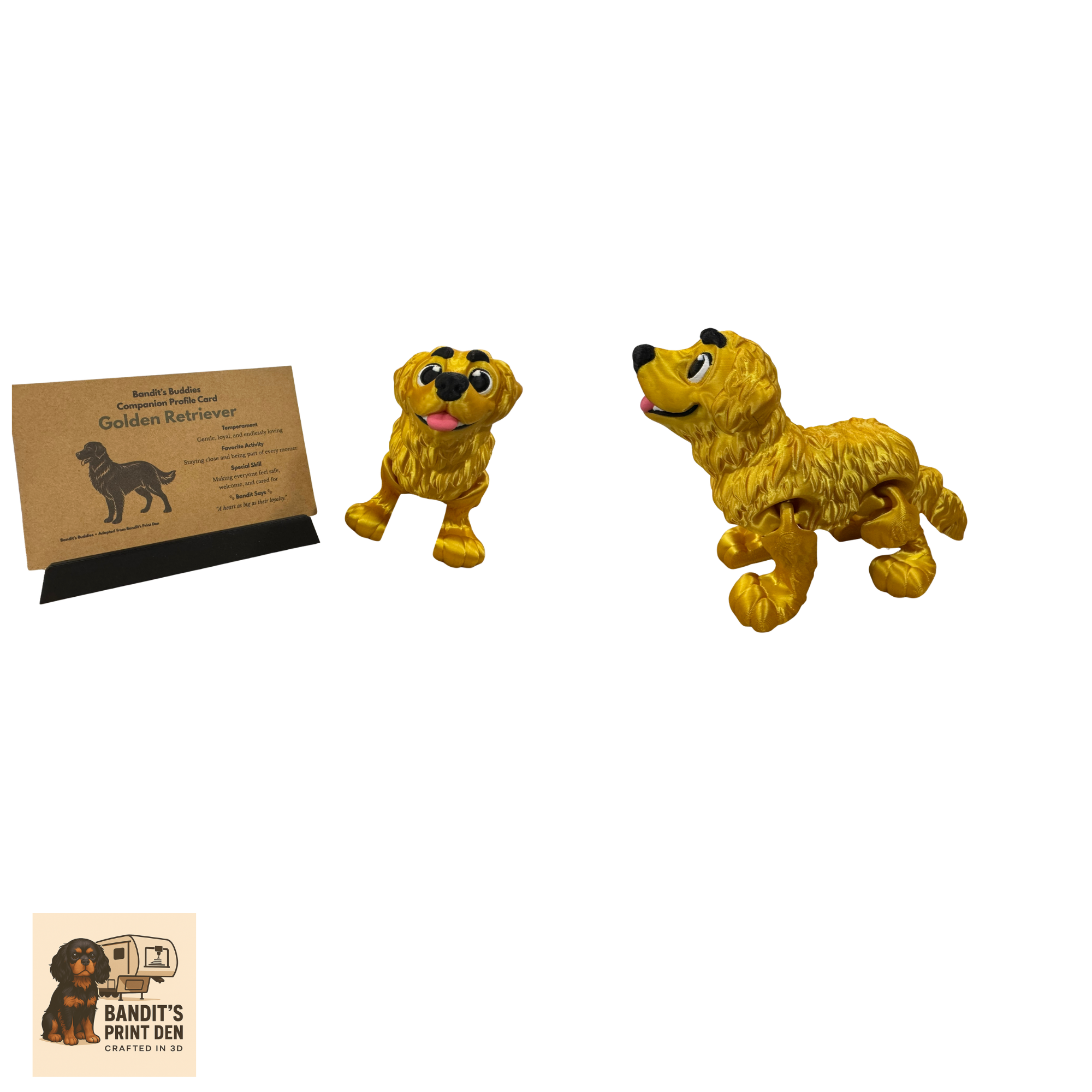 Bandit’s Buddies – Adopt Your Fully Articulated Companion