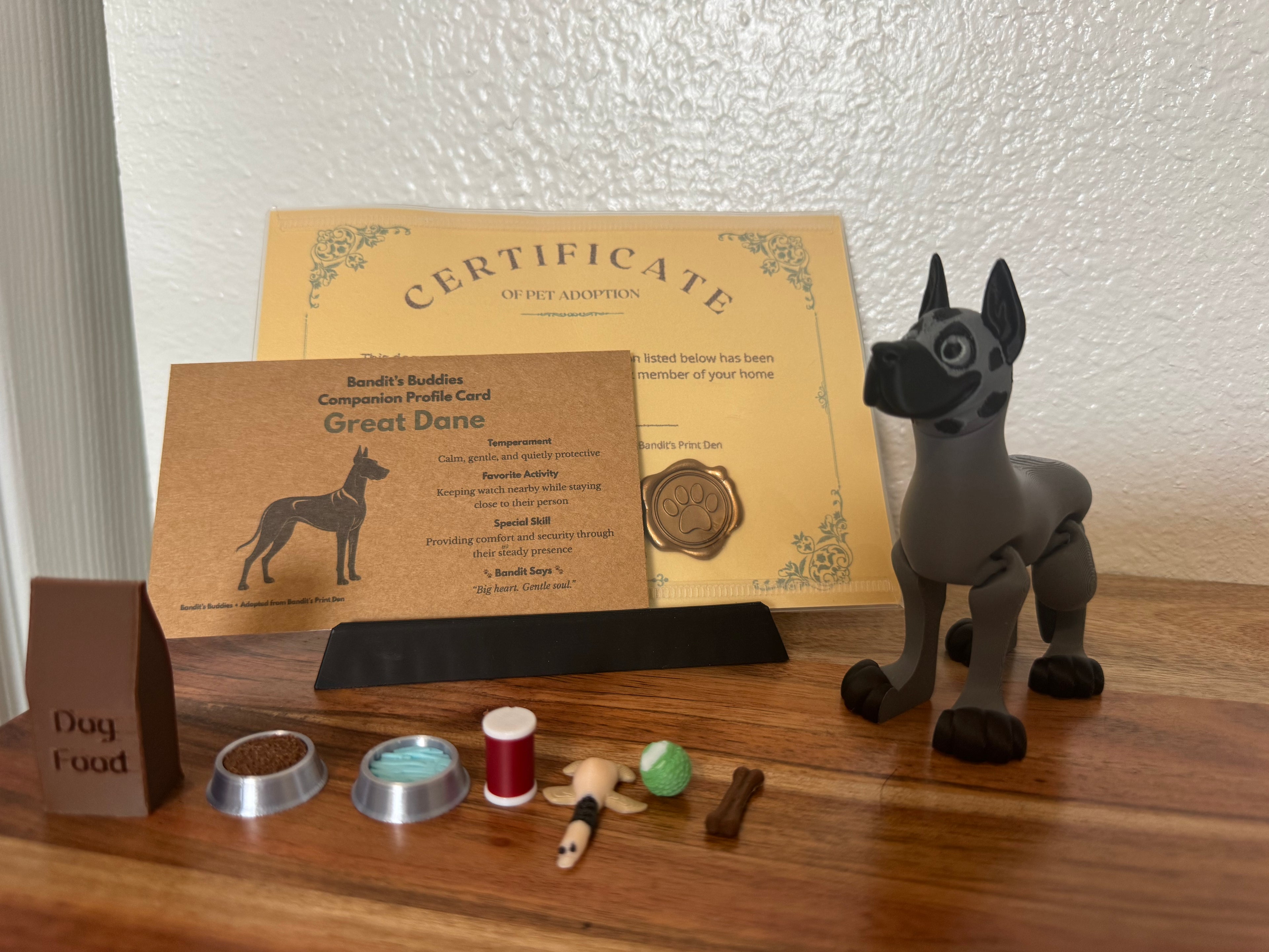 Bandit’s Buddies – Adopt Your Fully Articulated Companion