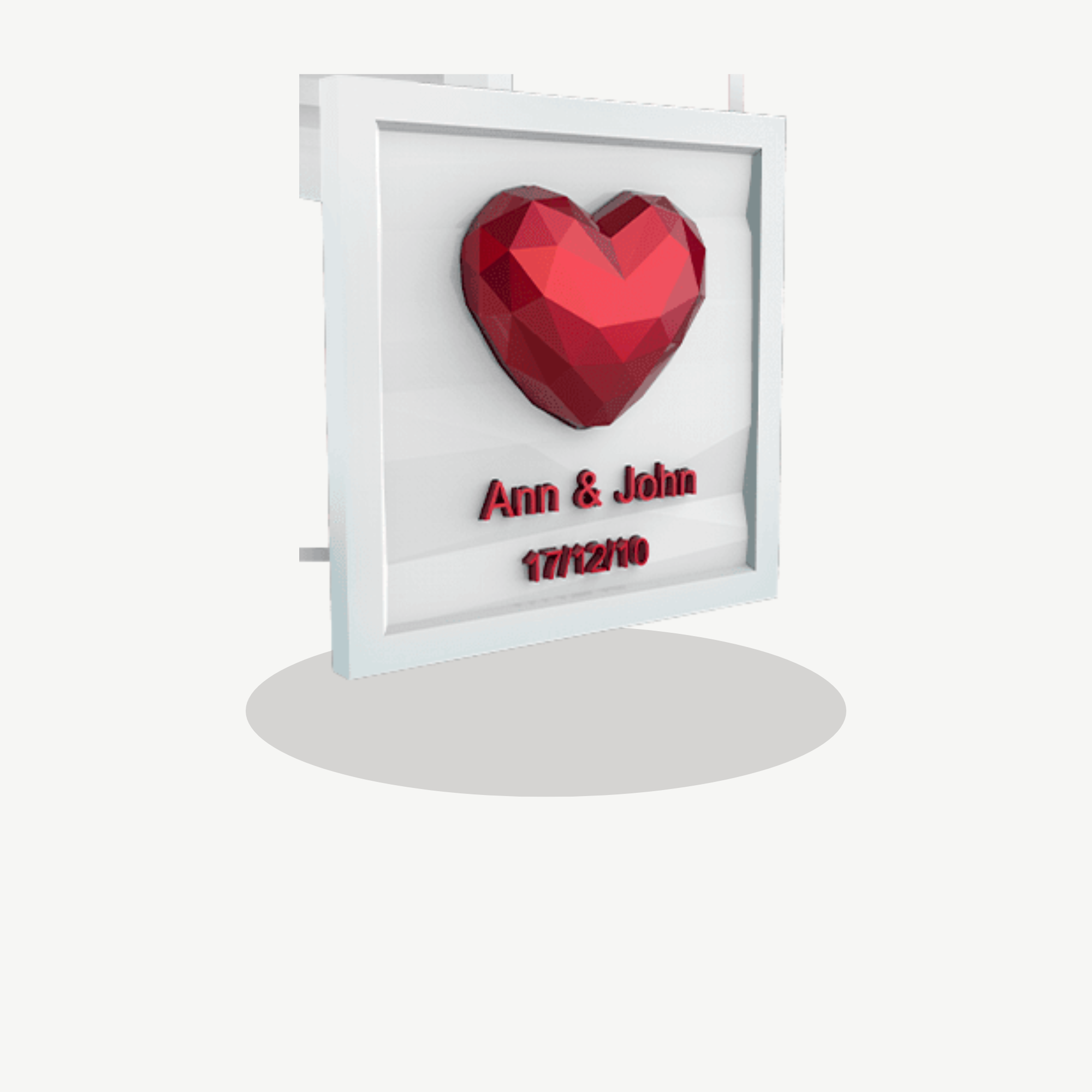 Custom Couples Keepsake Sign – Fully Personalized
