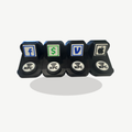 NFC Tap to Connect Display Set (4-Module System) | Social Media & Payment Links