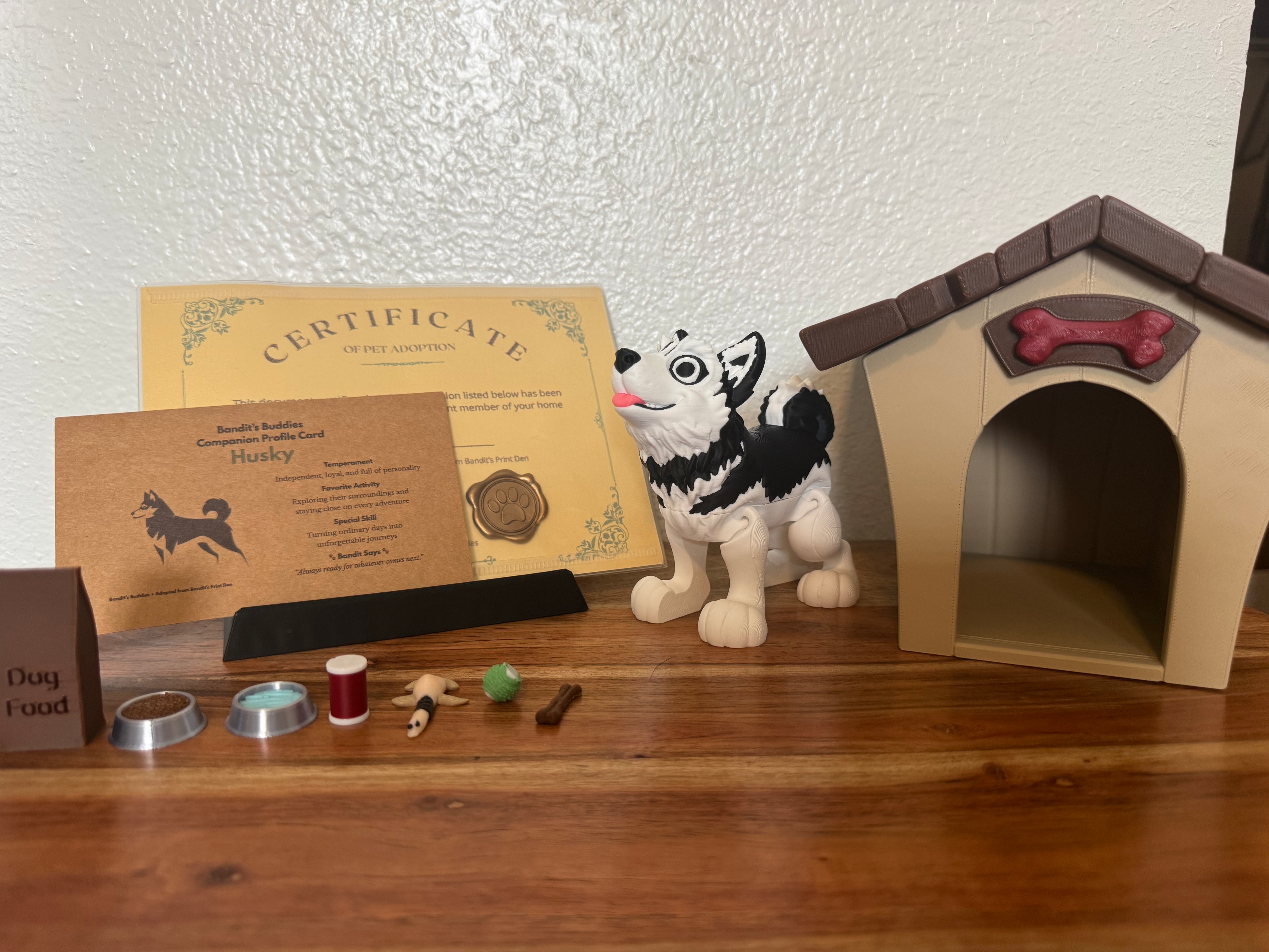 Bandit’s Buddies – Adopt Your Fully Articulated Companion