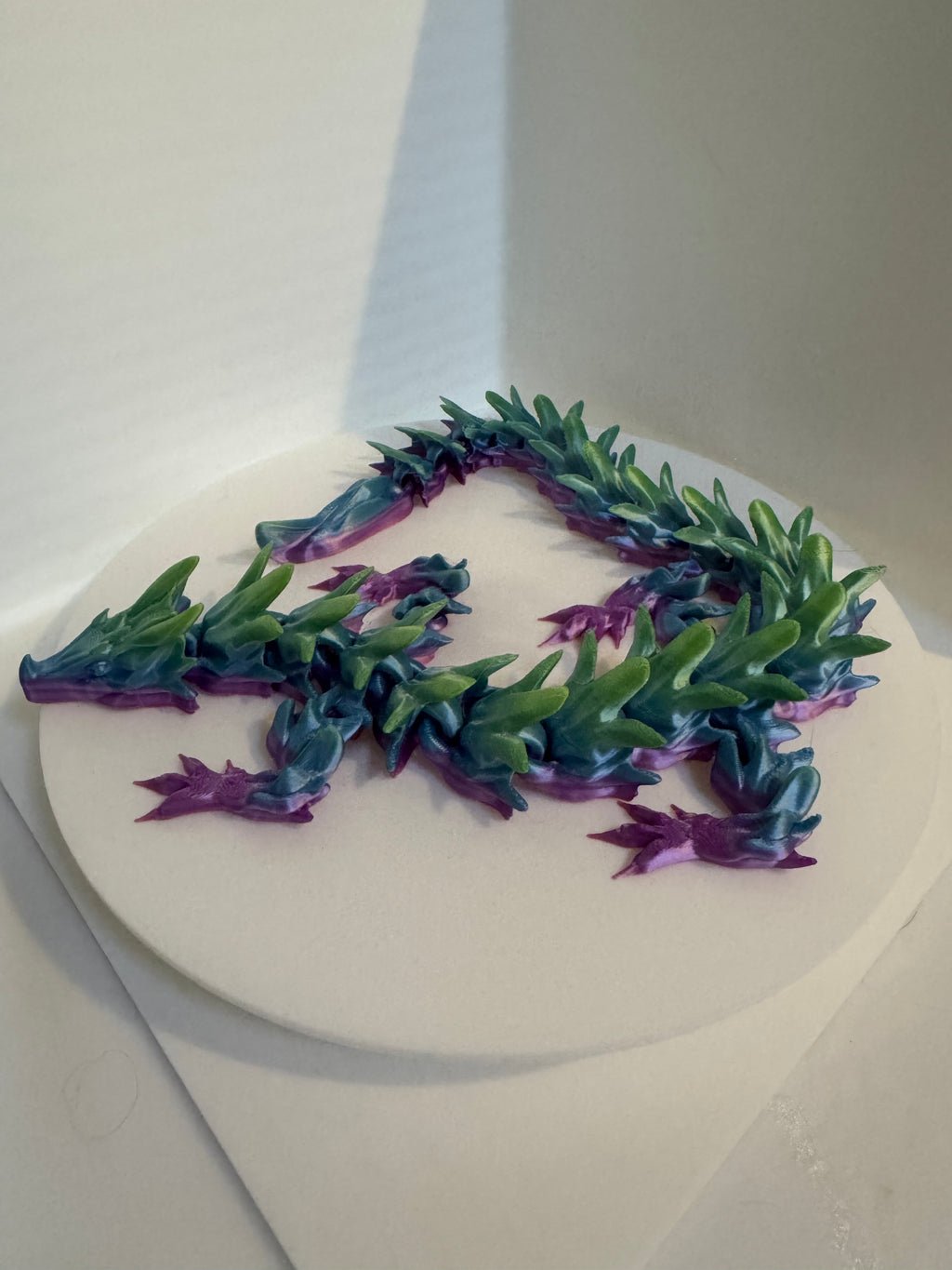 Water Dragon – Articulated 3D Printed Dragon | Poseable Fantasy Creature | Flexible Fidget Toy | Unique Dragon Gift