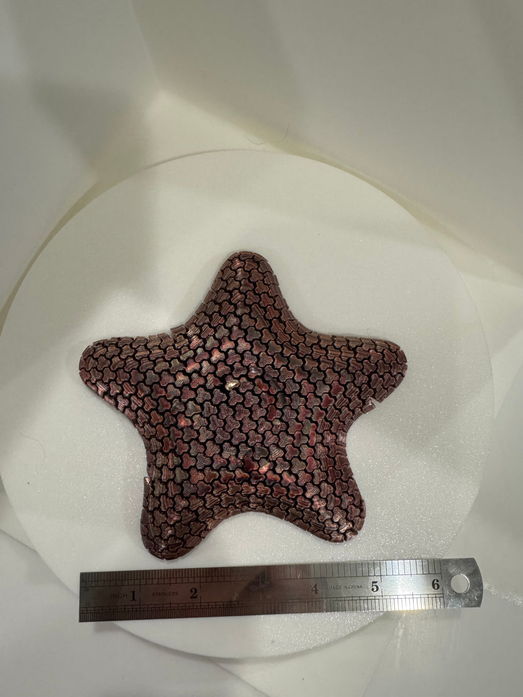 Happy Star Fidget – Fully Articulated Flexible Star Print