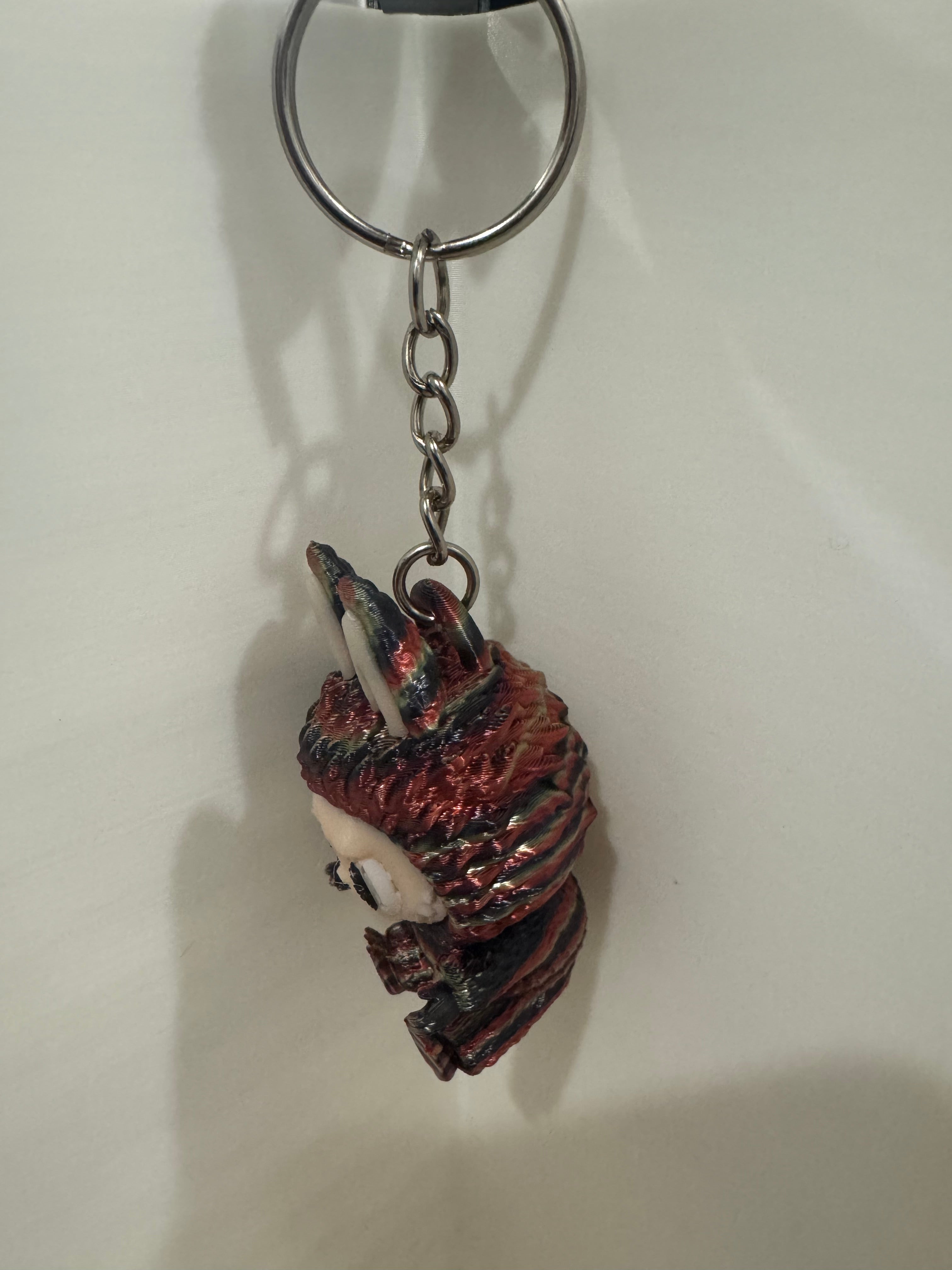 Cozy Critter Keychain – Labubu-Inspired 3D Printed Cute Character Keychain | Bag Charm | Collector Gift | Handmade Accessory