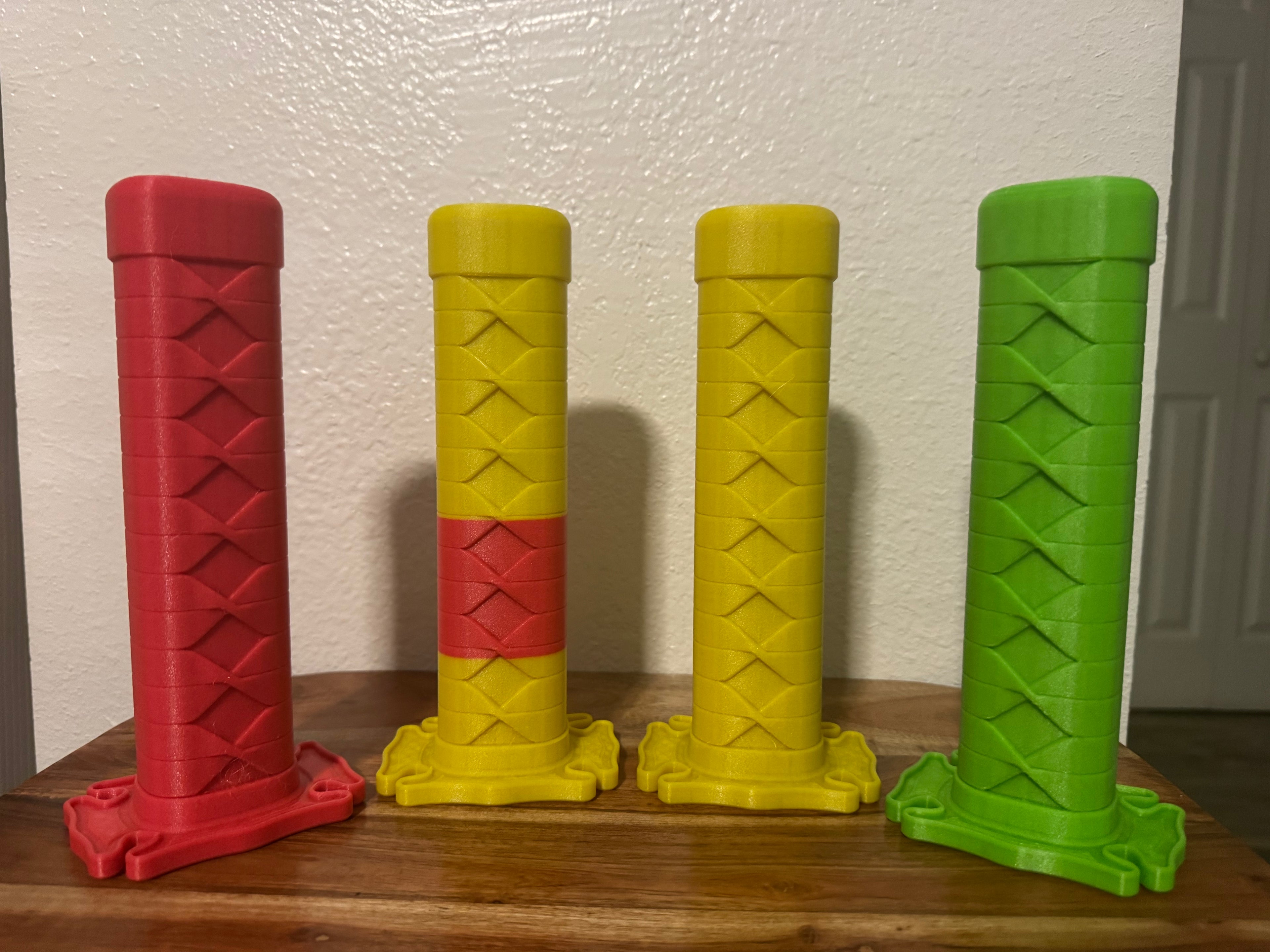 Glow-in-the-Dark Retractable Katana Toy – 27" 3D Printed Sword
