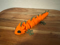 Pumpkin Dragon | 8.75" 3D Printed Articulated Fall Dragon