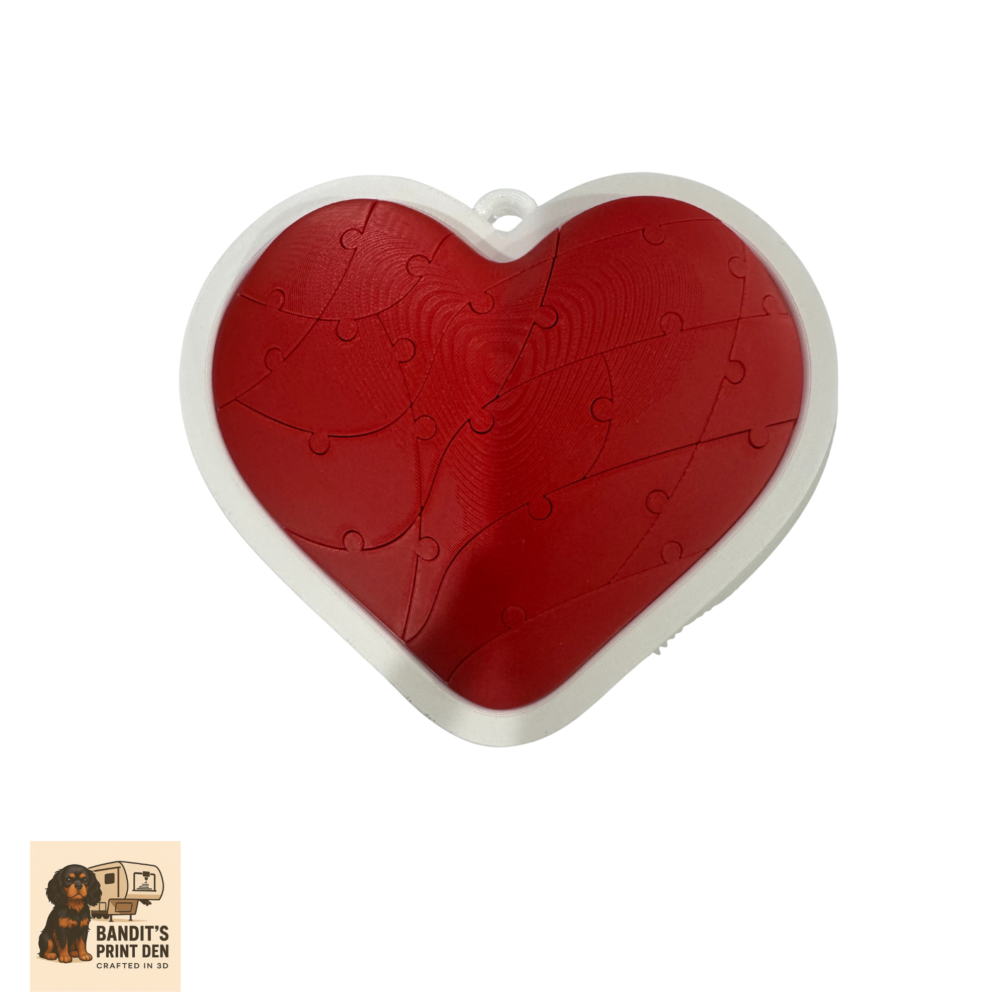 HEART RUSH! – 3D Printed Magnetic Heart Puzzle for Couples