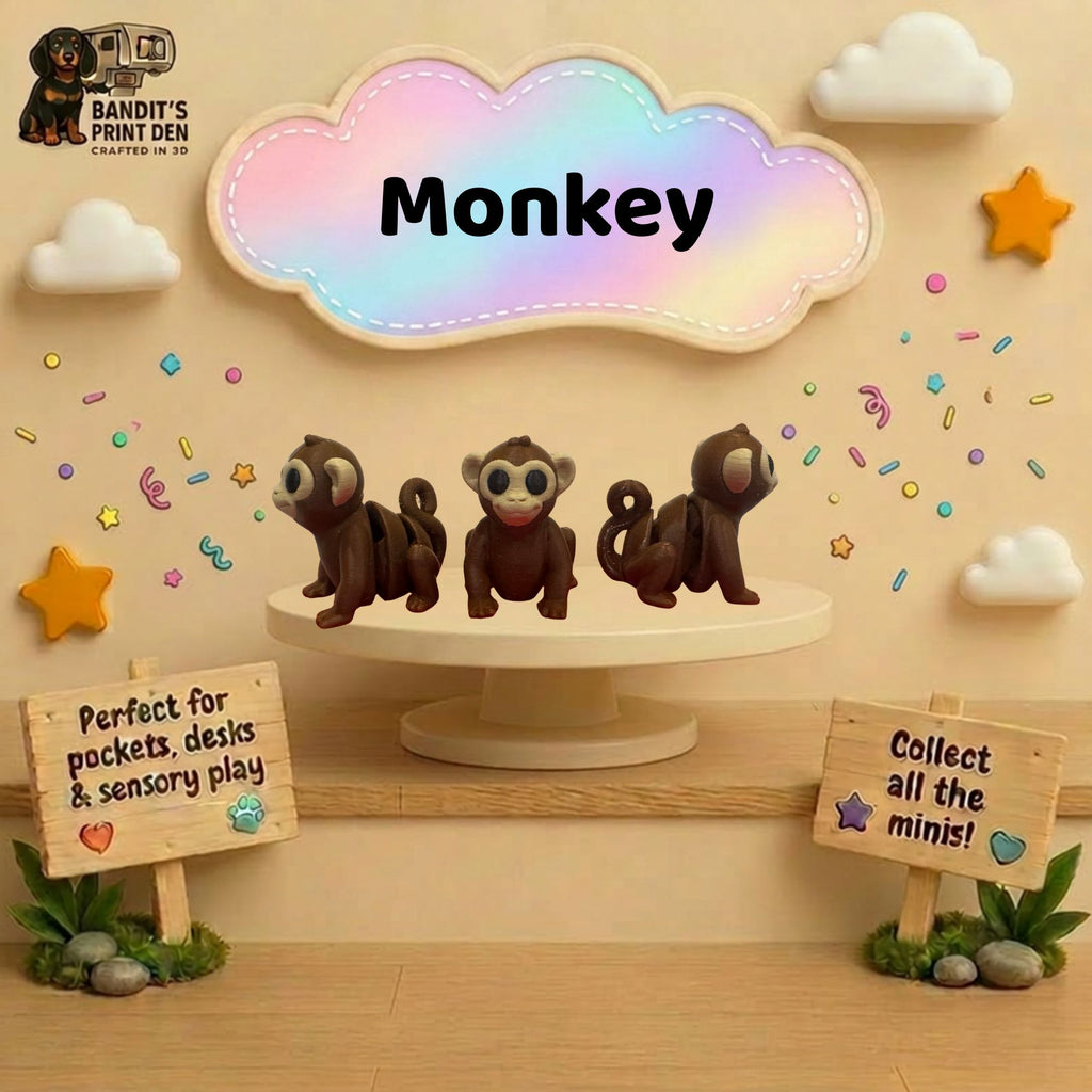 Mini Fidgets | Collect Them All!  | Articulated Pocket Pals  | Buy 4, Get 1 Free