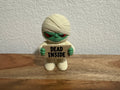 Mummy Holidays with Attitude | Funny 3D Printed Halloween Desk Buddy | Interchangeable Sign