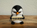 Funny Penguin Desk Buddy | Animals with Attitude | 3D Printed Penguin with Interchangeable Sign