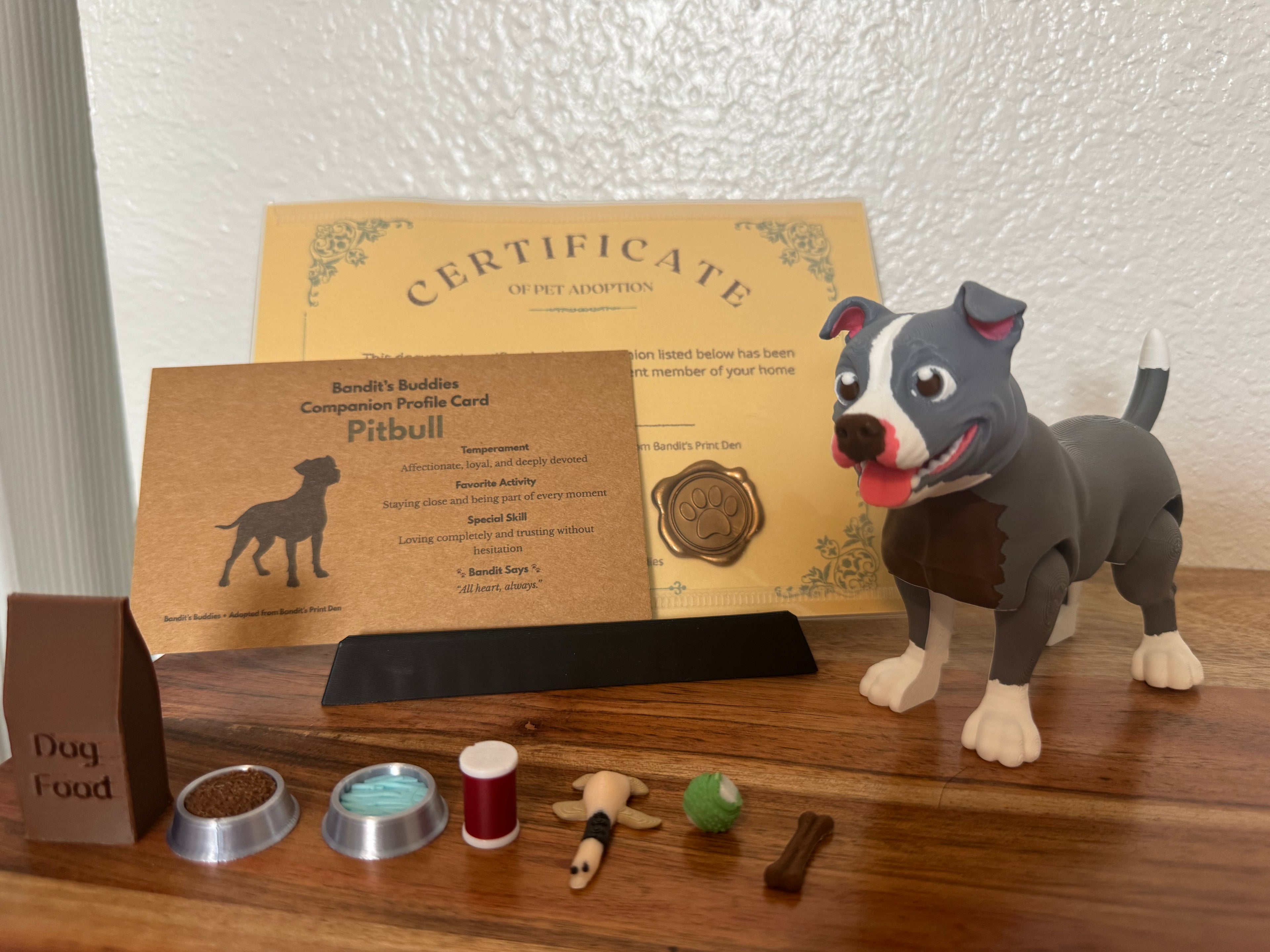 Bandit’s Buddies – Adopt Your Fully Articulated Companion