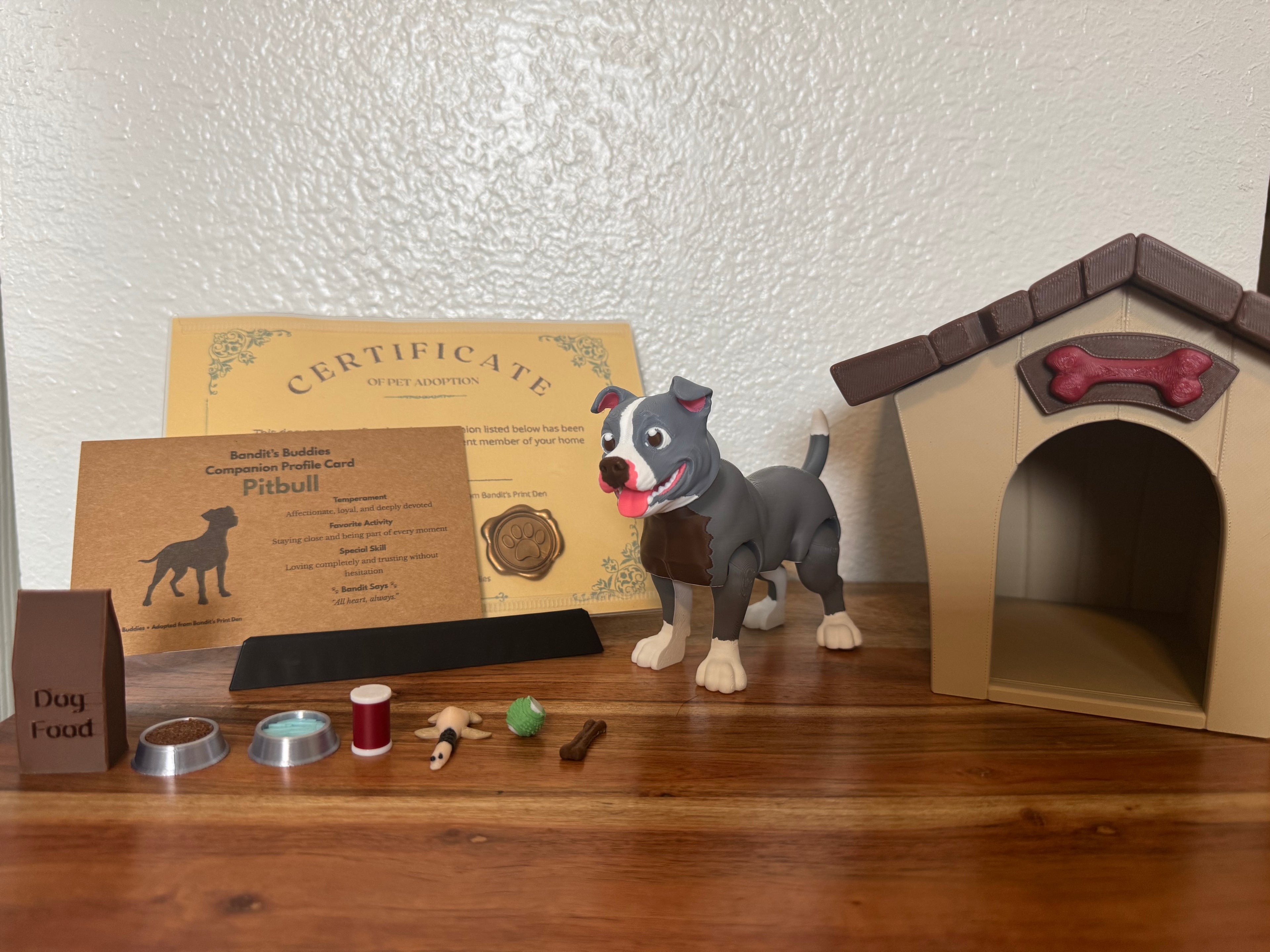 Bandit’s Buddies – Adopt Your Fully Articulated Companion