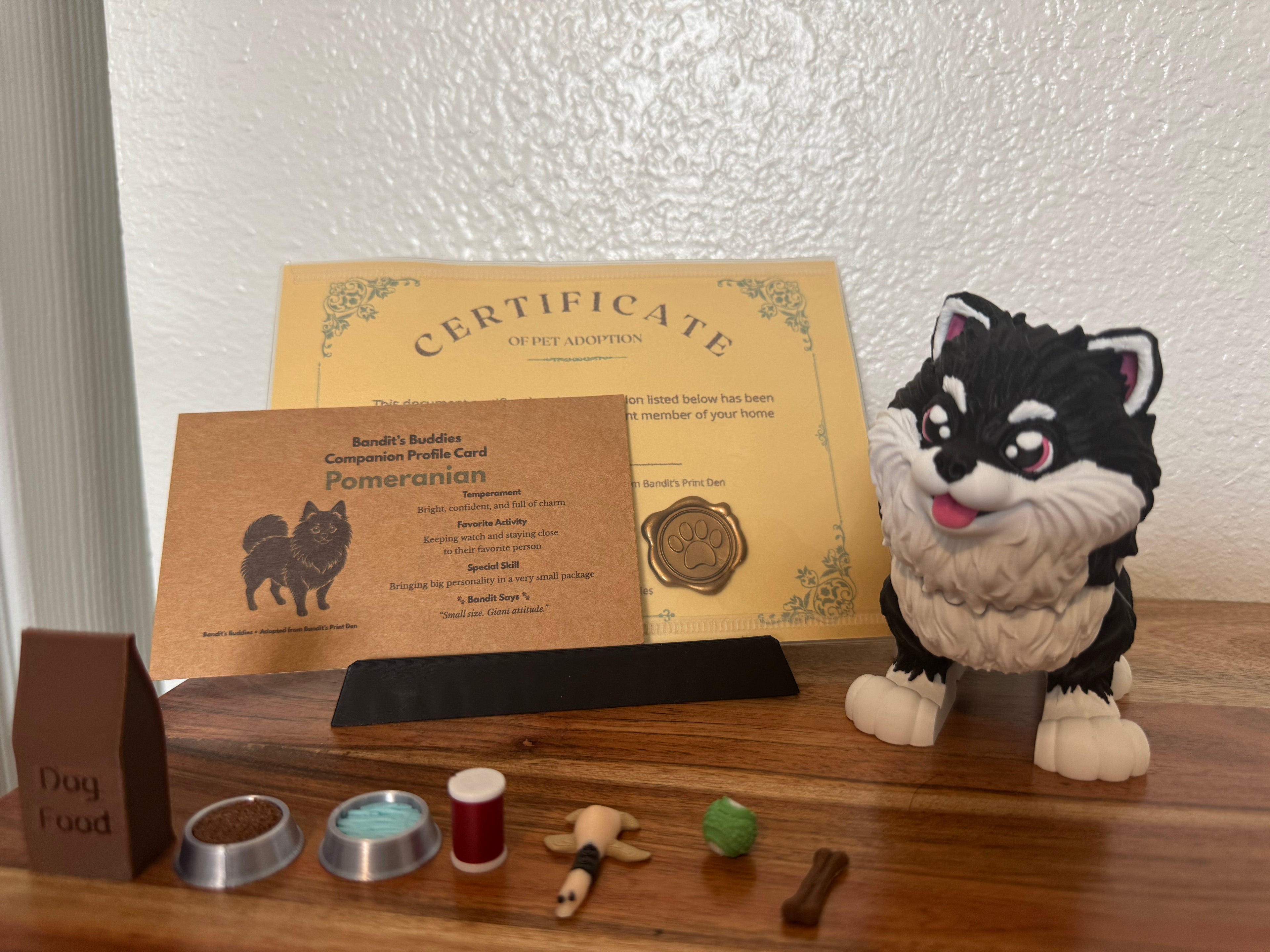 Bandit’s Buddies – Adopt Your Fully Articulated Companion