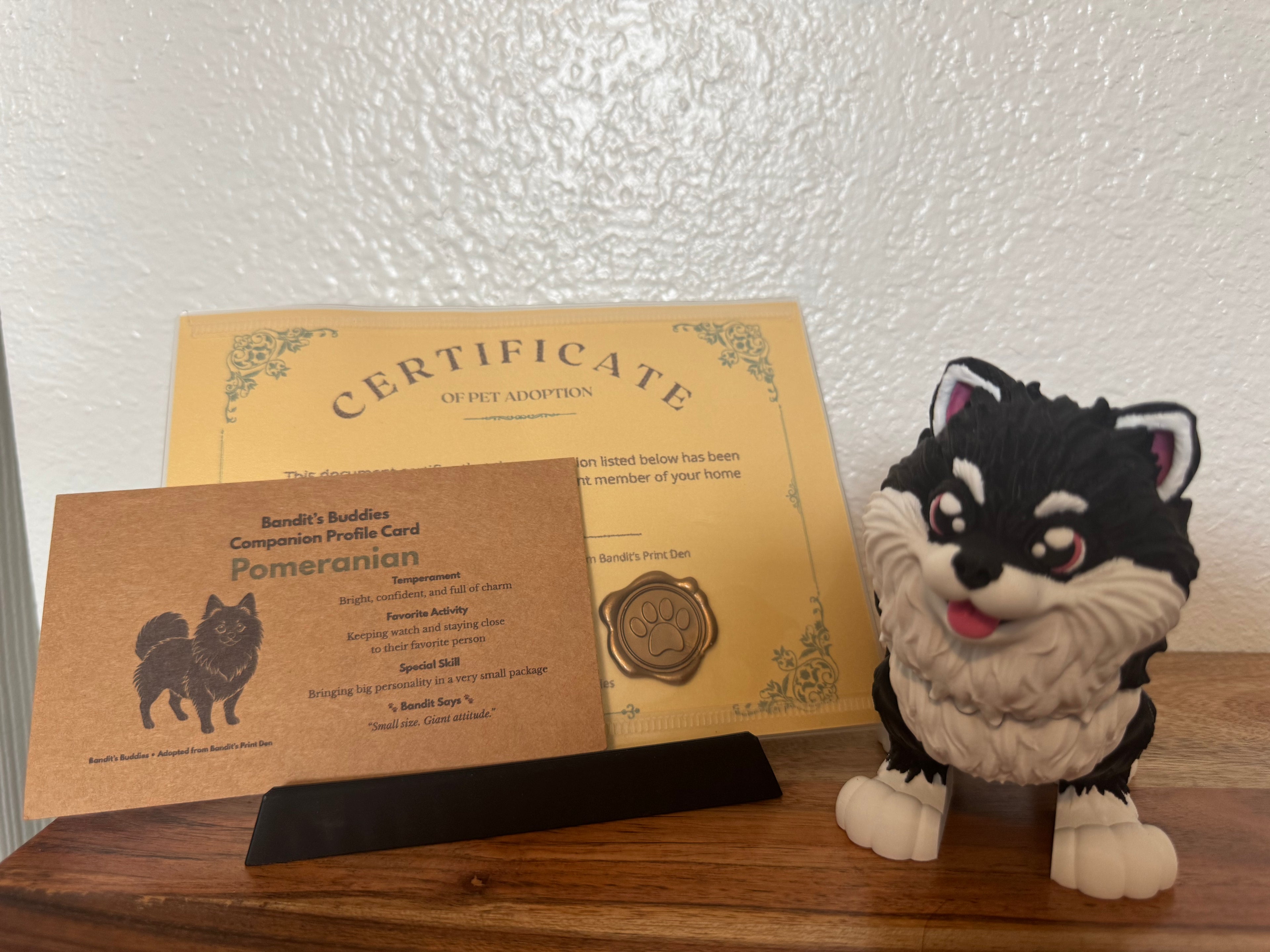 Bandit’s Buddies – Adopt Your Fully Articulated Companion