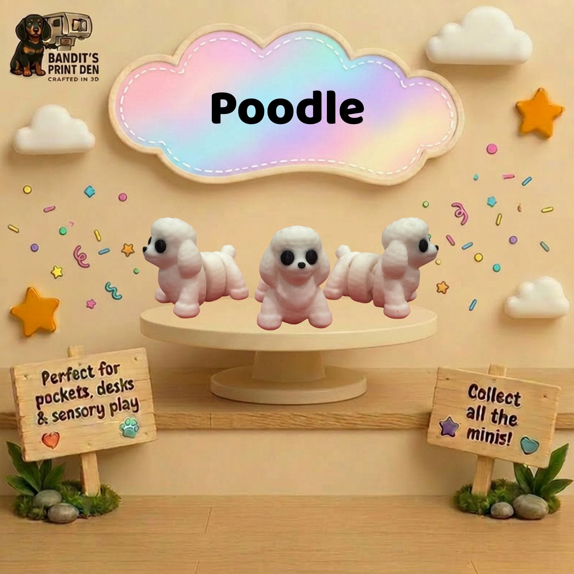 Mini Fidgets | Collect Them All!  | Articulated Pocket Pals  | Buy 4, Get 1 Free