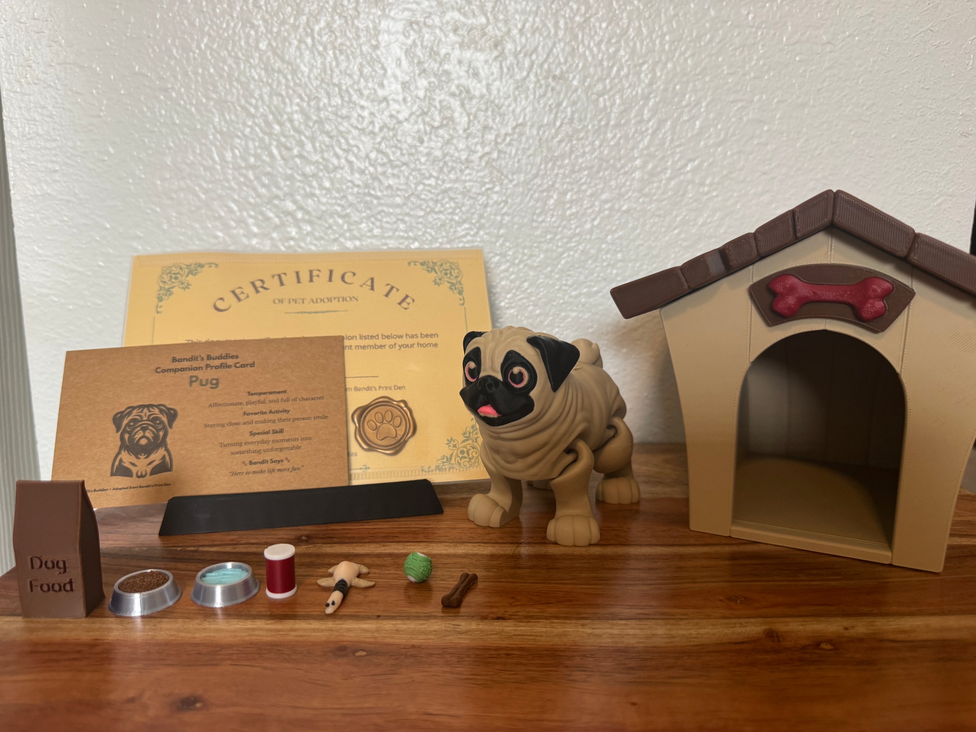 Bandit’s Buddies – Adopt Your Fully Articulated Companion