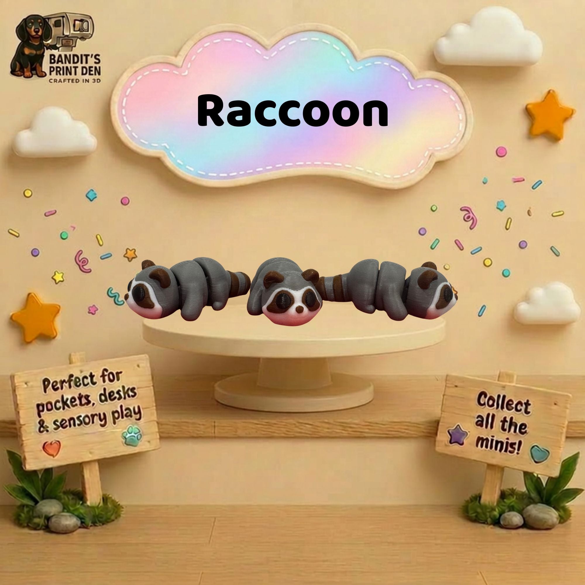 Mini Fidgets | Collect Them All!  | Articulated Pocket Pals  | Buy 4, Get 1 Free