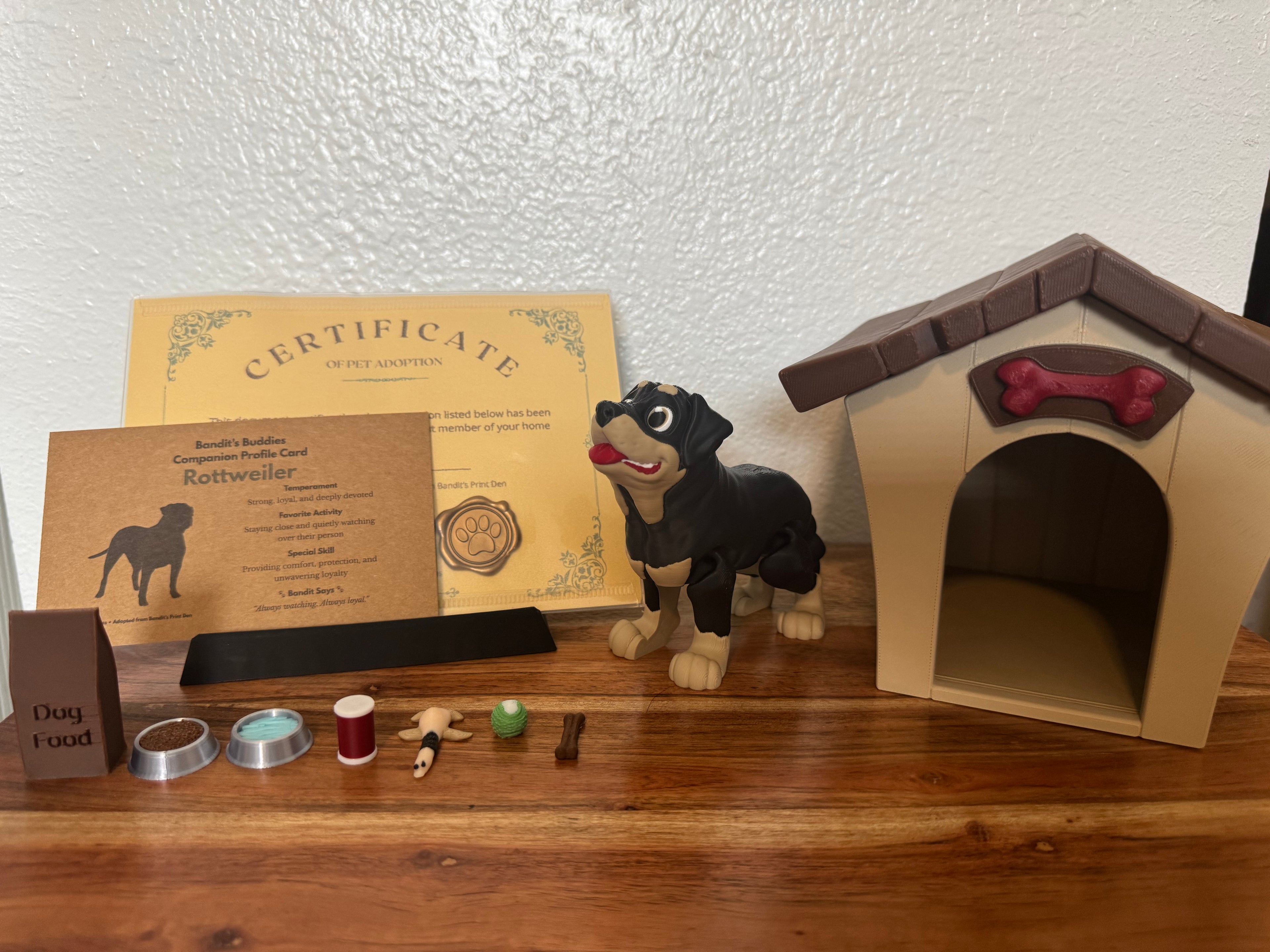 Bandit’s Buddies – Adopt Your Fully Articulated Companion