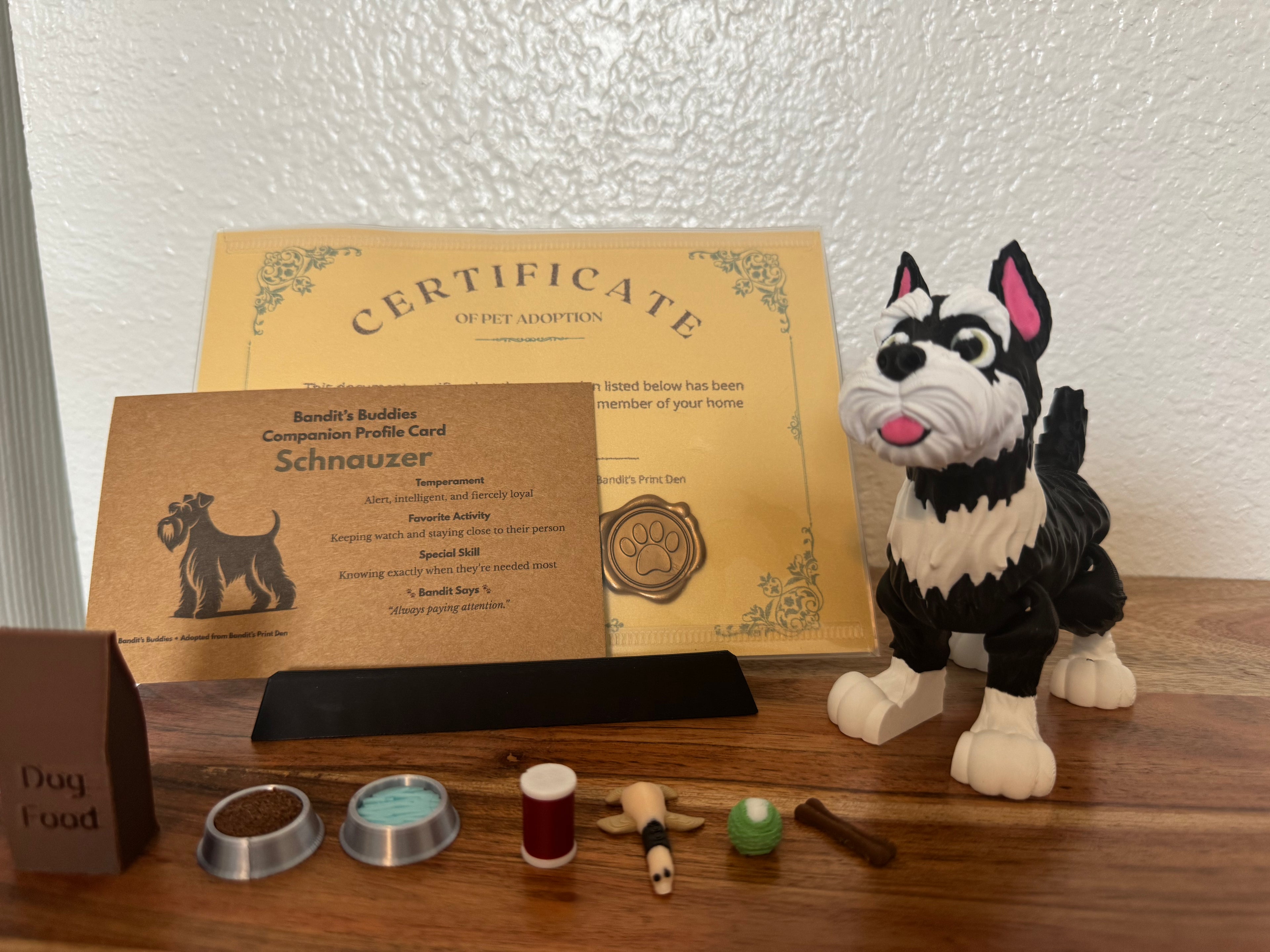 Bandit’s Buddies – Adopt Your Fully Articulated Companion