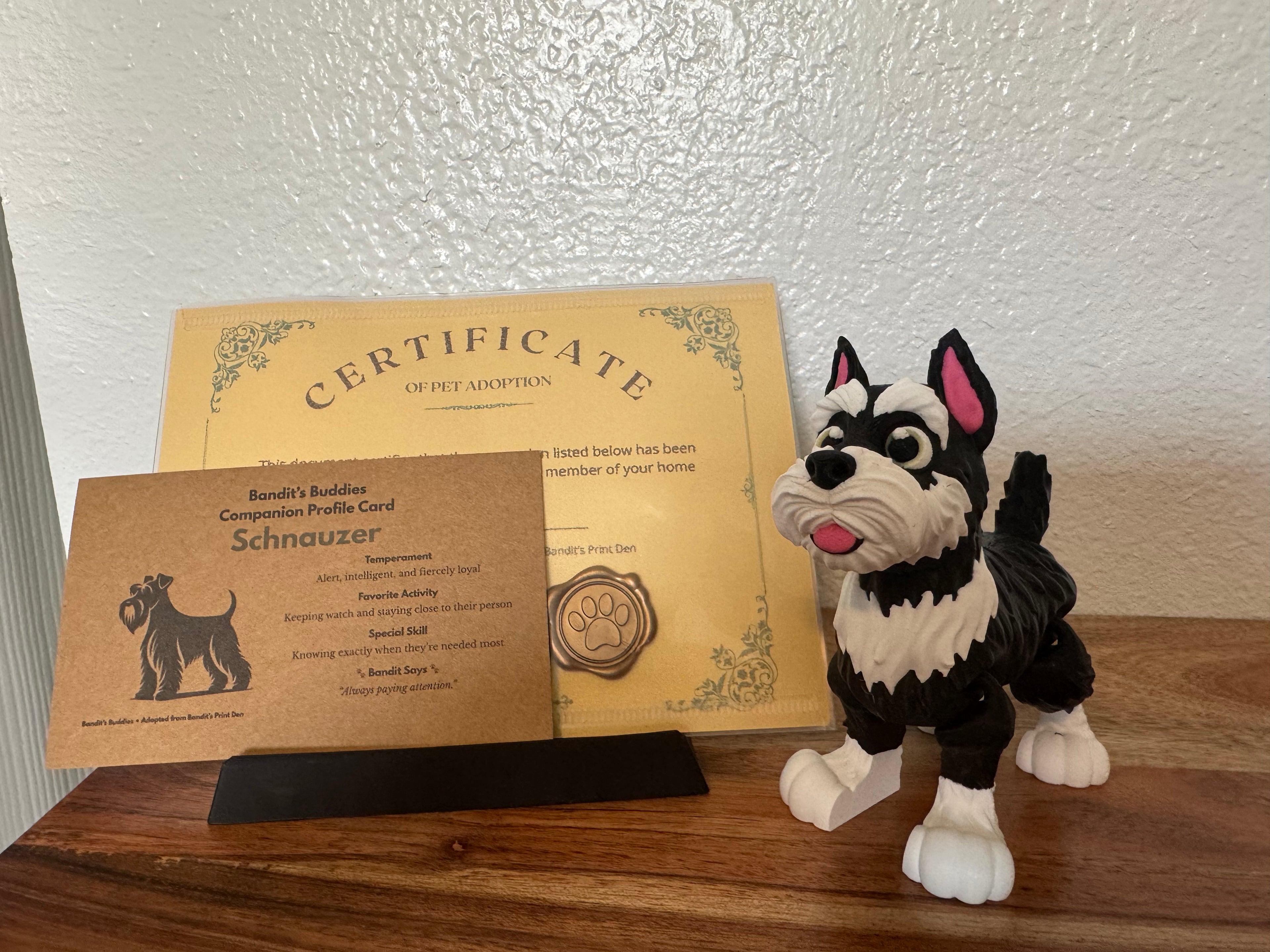 Bandit’s Buddies – Adopt Your Fully Articulated Companion
