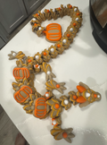 Pumpkin Spice Cookie Dragon | Large Articulated 3D Printed Fall Dragon