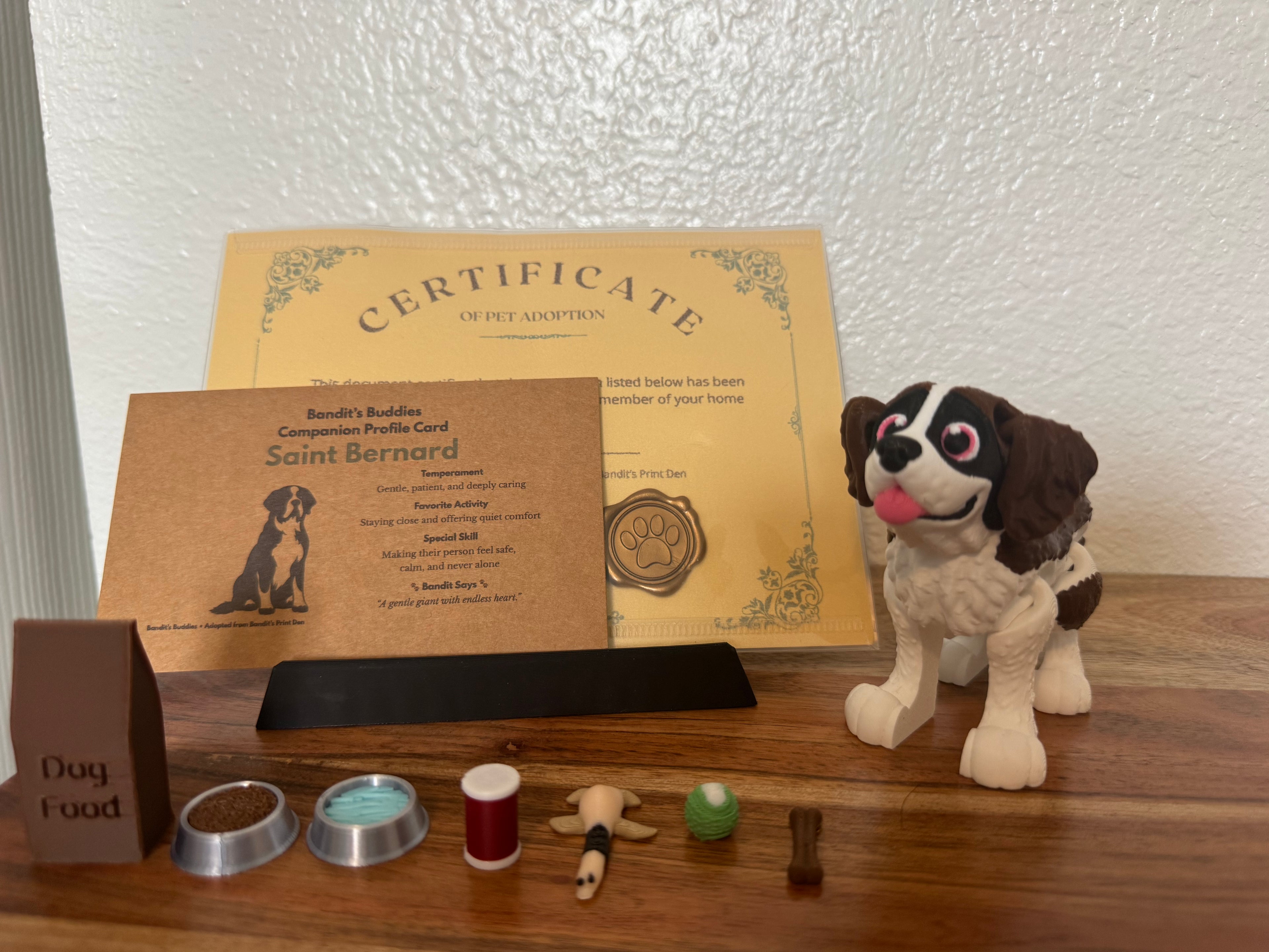 Bandit’s Buddies – Adopt Your Fully Articulated Companion