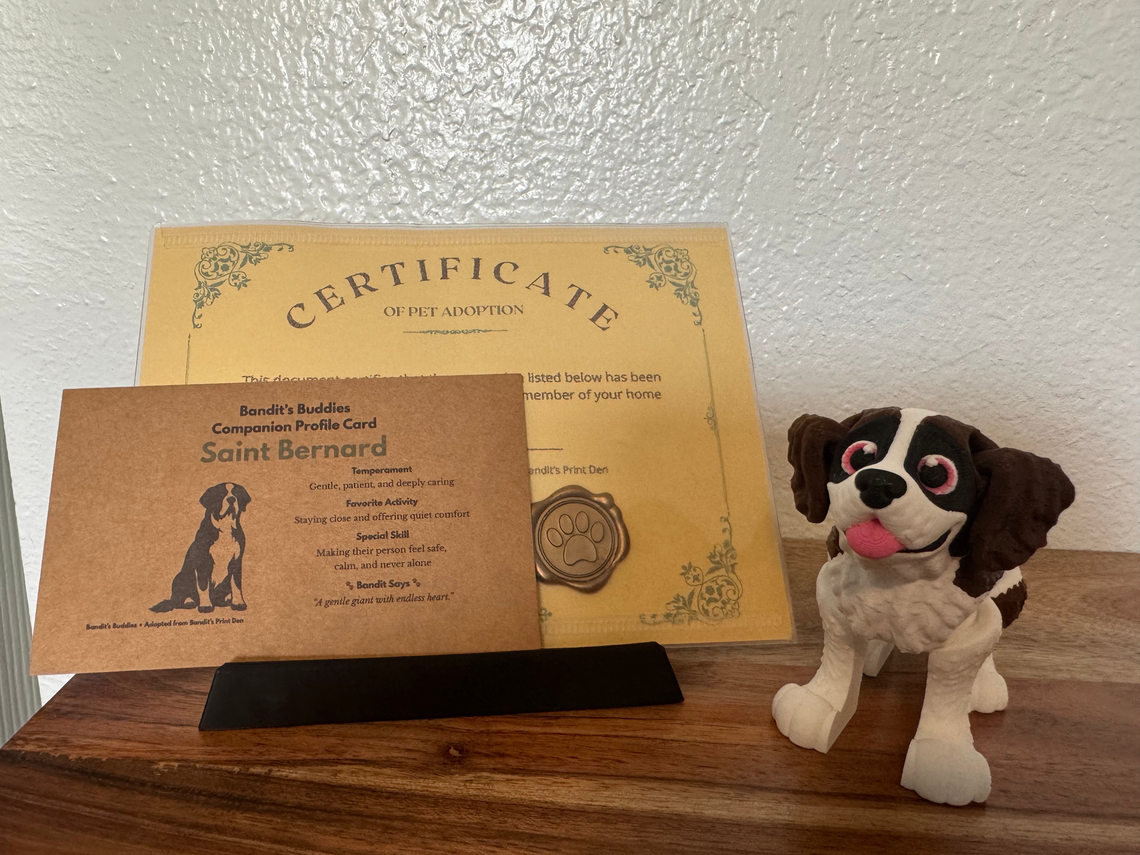Bandit’s Buddies – Adopt Your Fully Articulated Companion