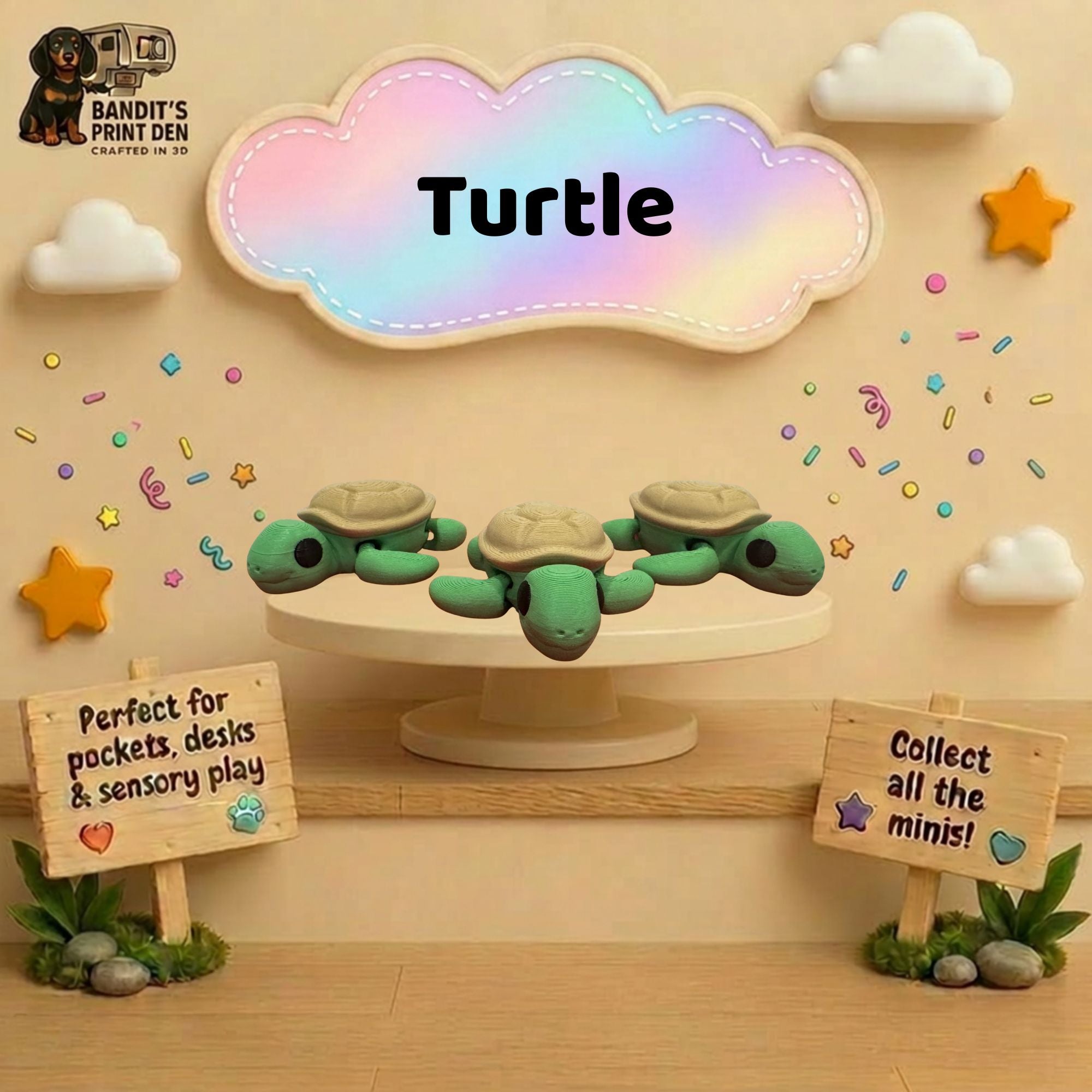 Mini Fidgets | Collect Them All!  | Articulated Pocket Pals  | Buy 4, Get 1 Free