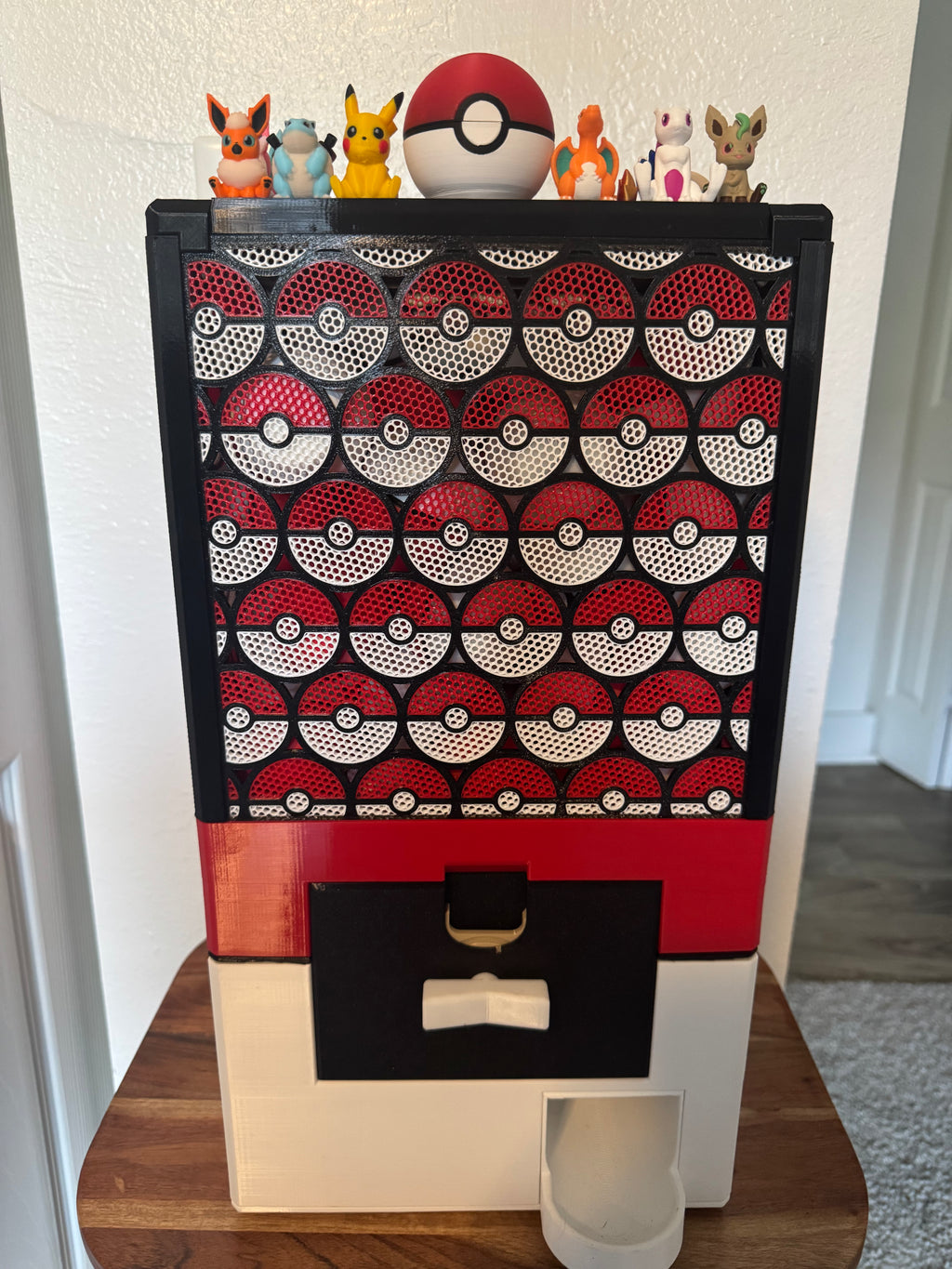 Poké Mini Figure + Ball Holder | Japanese Anime Fan Art