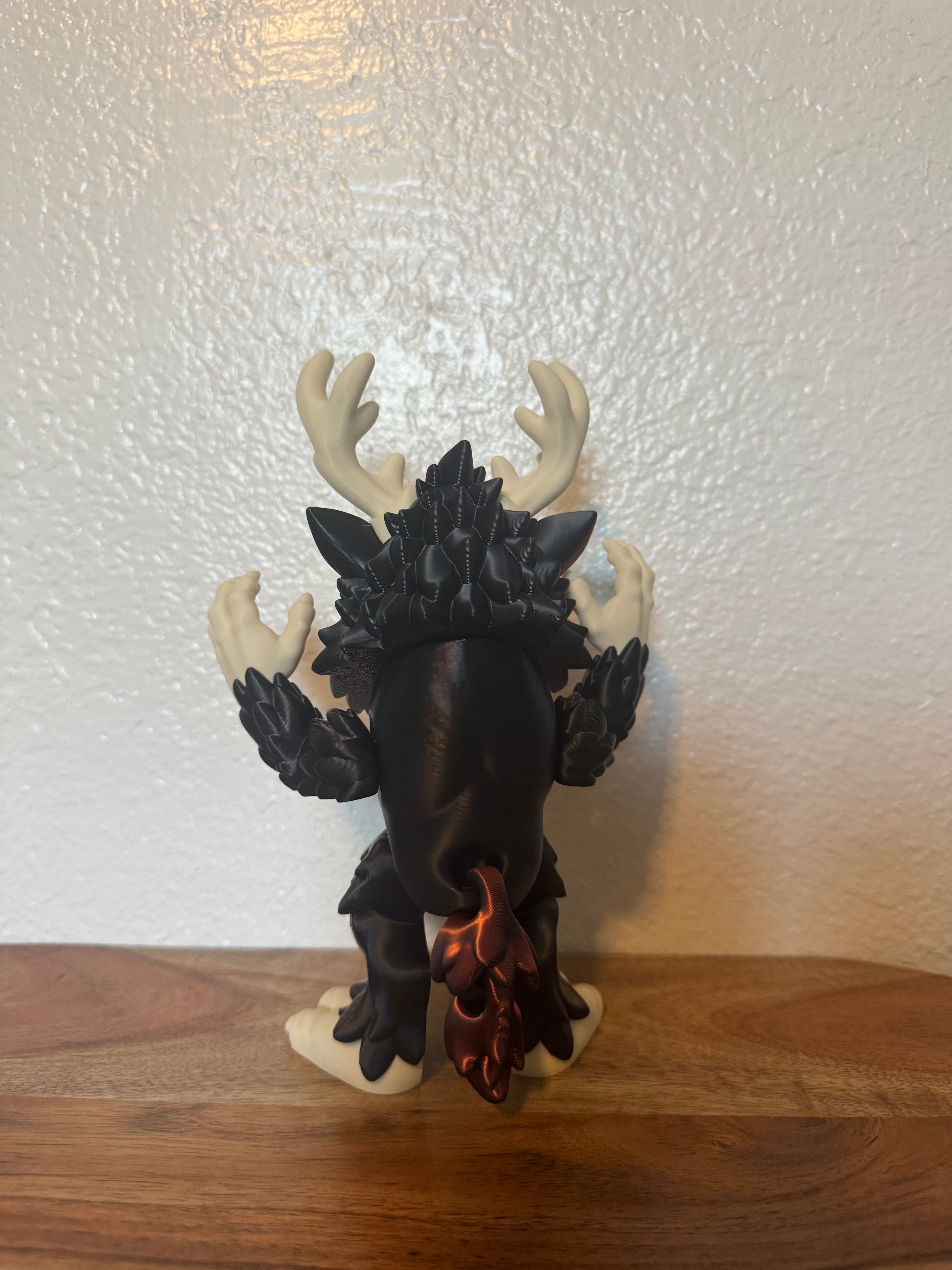 Articulated Wendigo Figure | 3D Printed Fantasy Creature