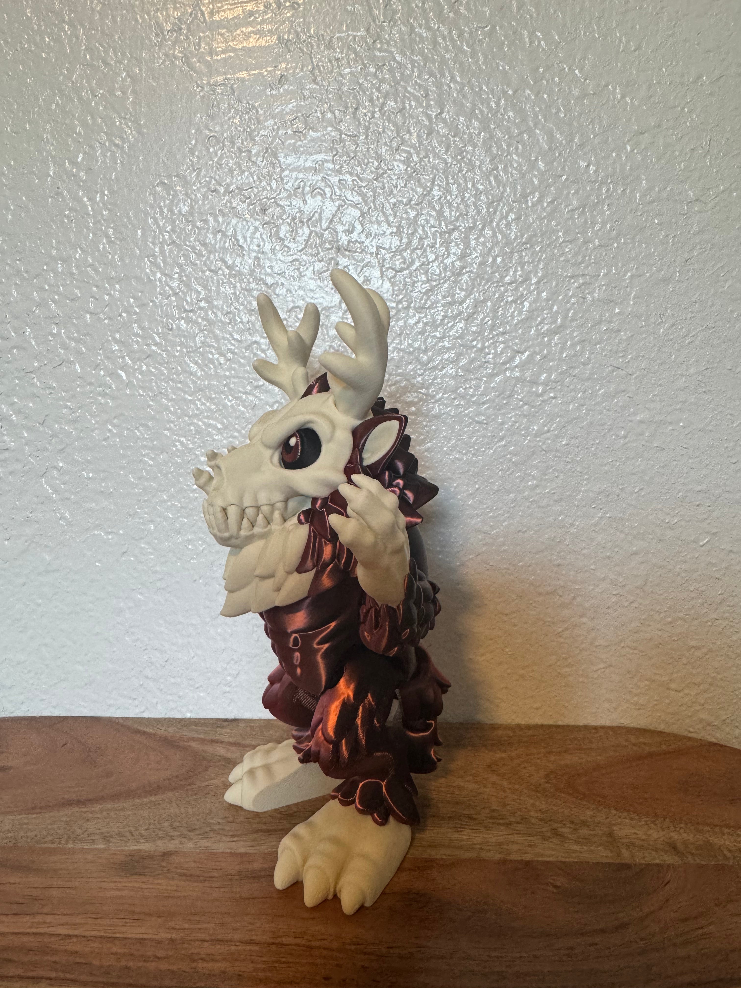 Articulated Wendigo Figure | 3D Printed Fantasy Creature