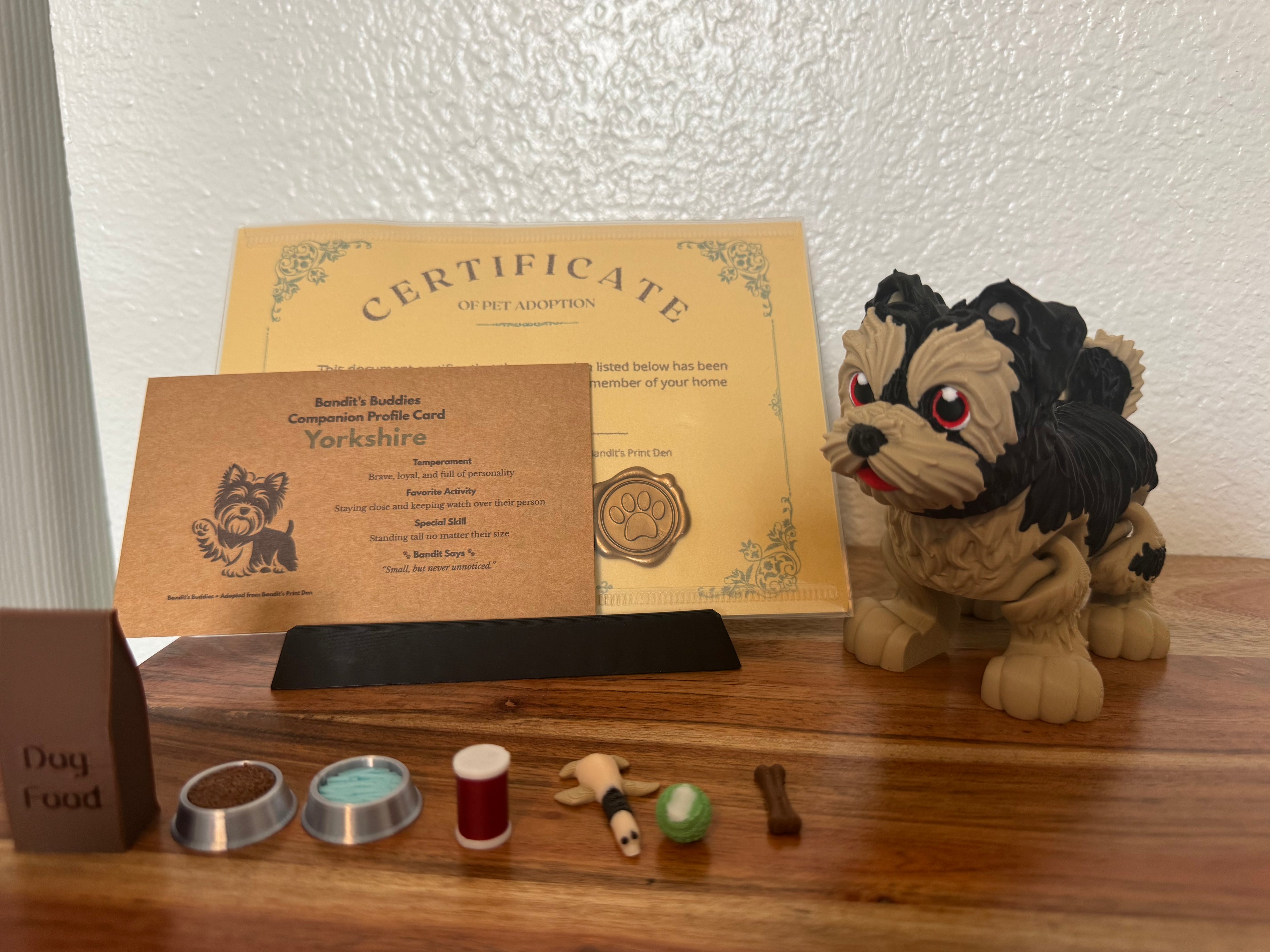 Bandit’s Buddies – Adopt Your Fully Articulated Companion